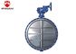Flanged Ventilation Butterfly Valve Simple Structure For Petroleum / Chemical Industry